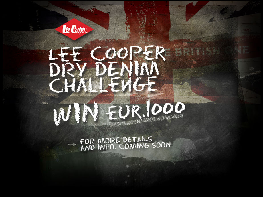 Lee Cooper Dry Denim Challenge 